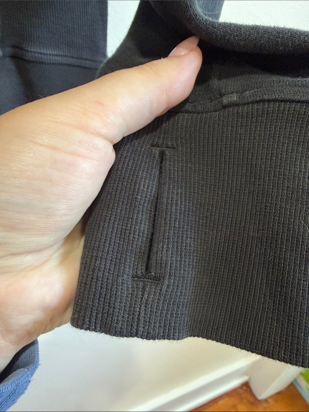lululemon athletica Black Scuba Full-Zip Hoodie Jacket size 8 - Picture 9 of 9